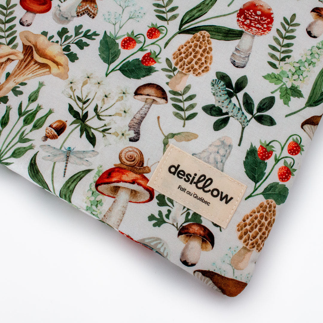 Pochette livre Forêt de champignon