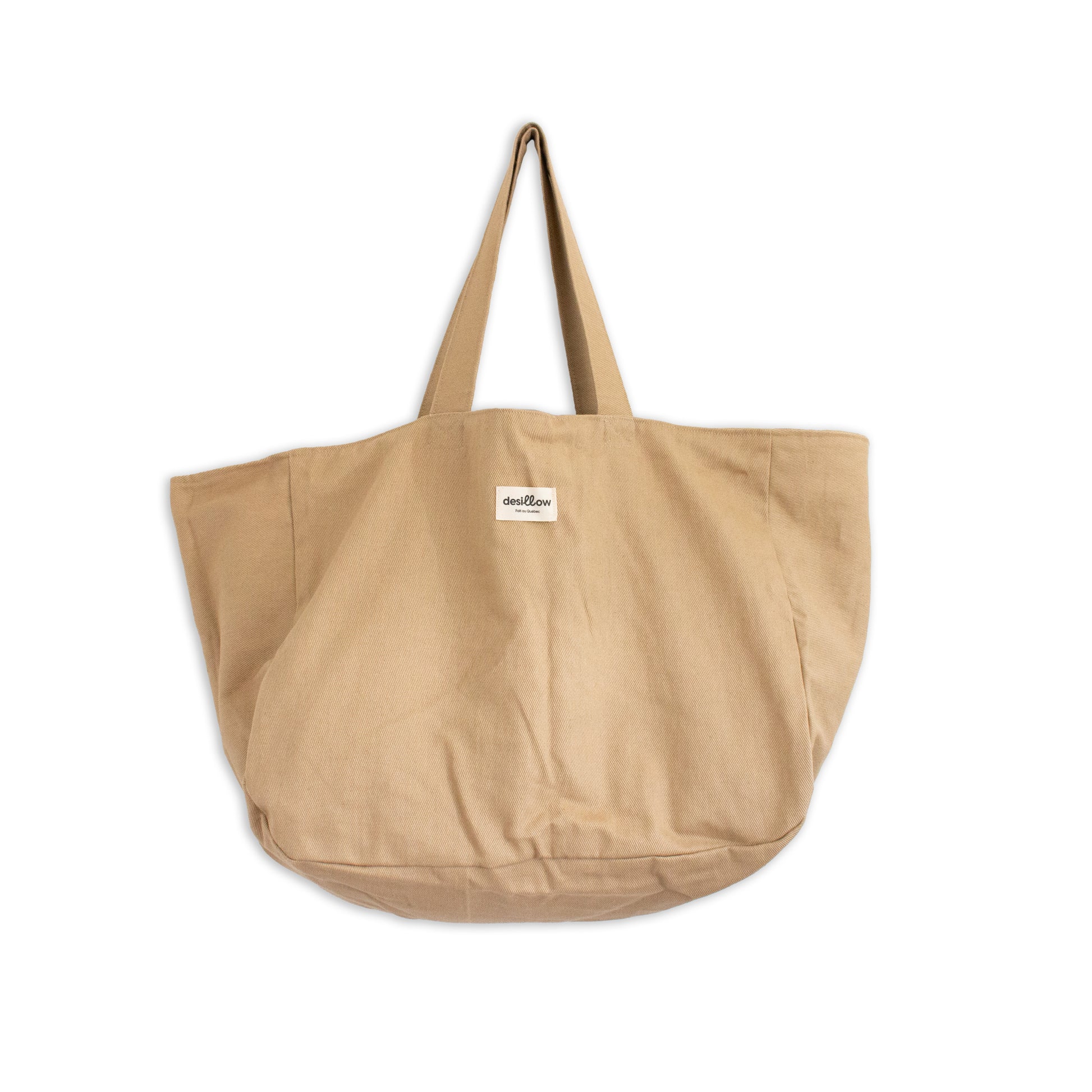 Sac de plage sable en tissu biologique